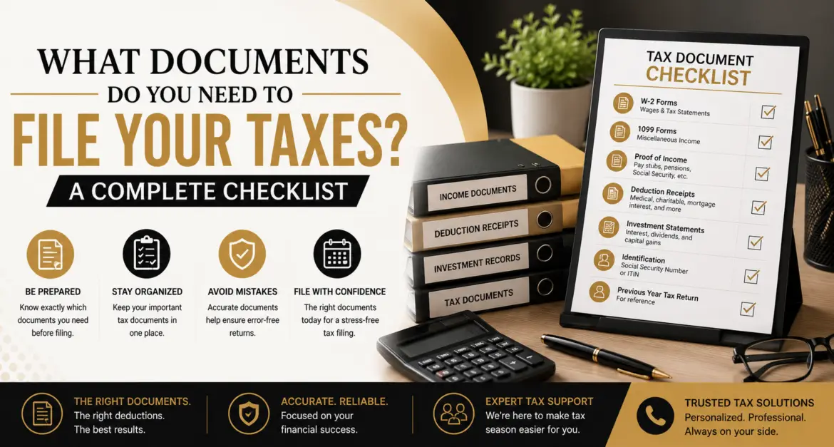 tax documents checklist